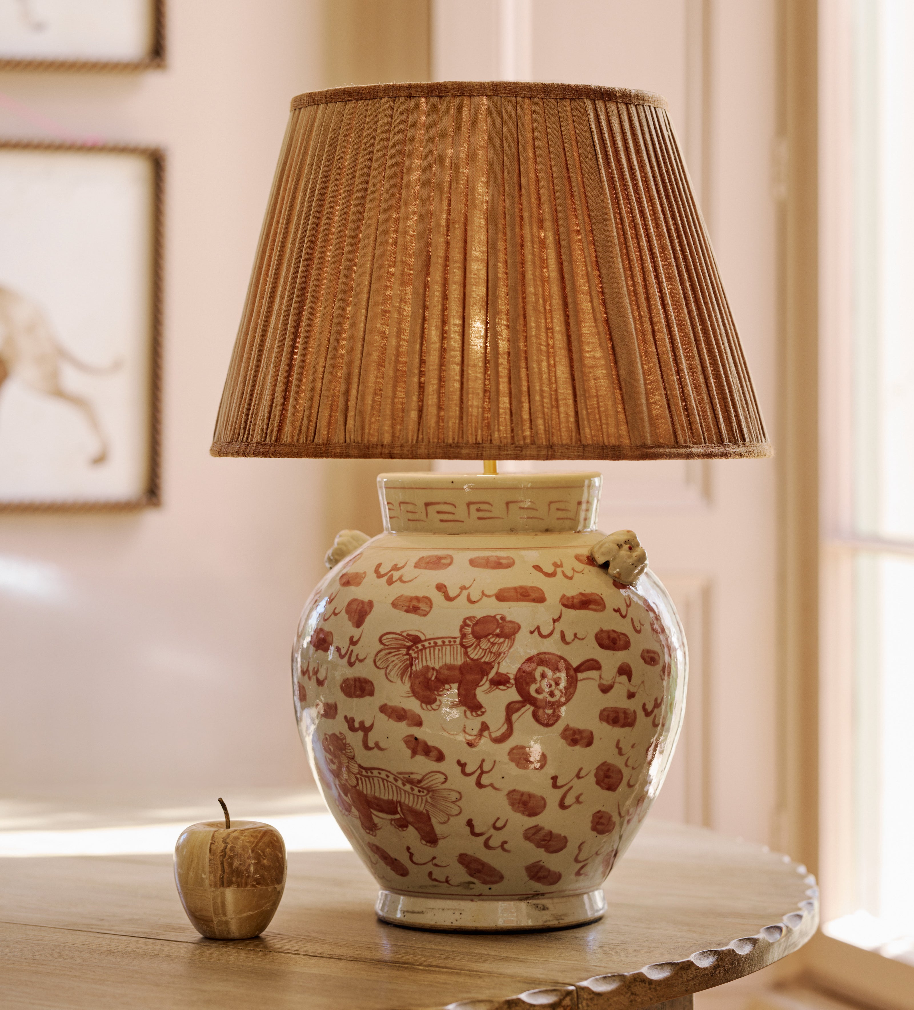Pulao Table Lamp Base - Red