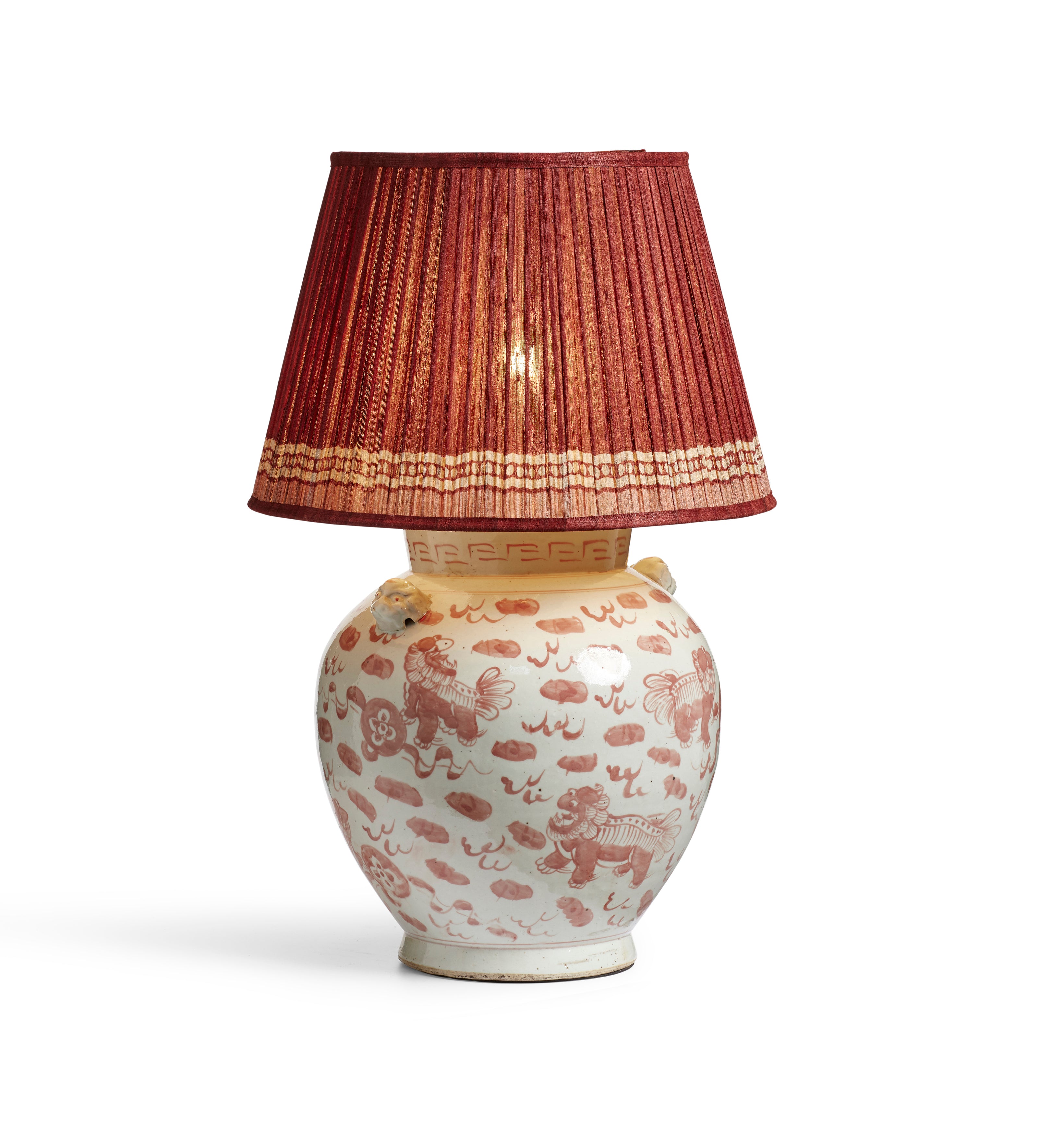 Pulao Table Lamp Base - Red