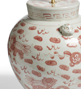 Pulao Table Lamp Base - Red