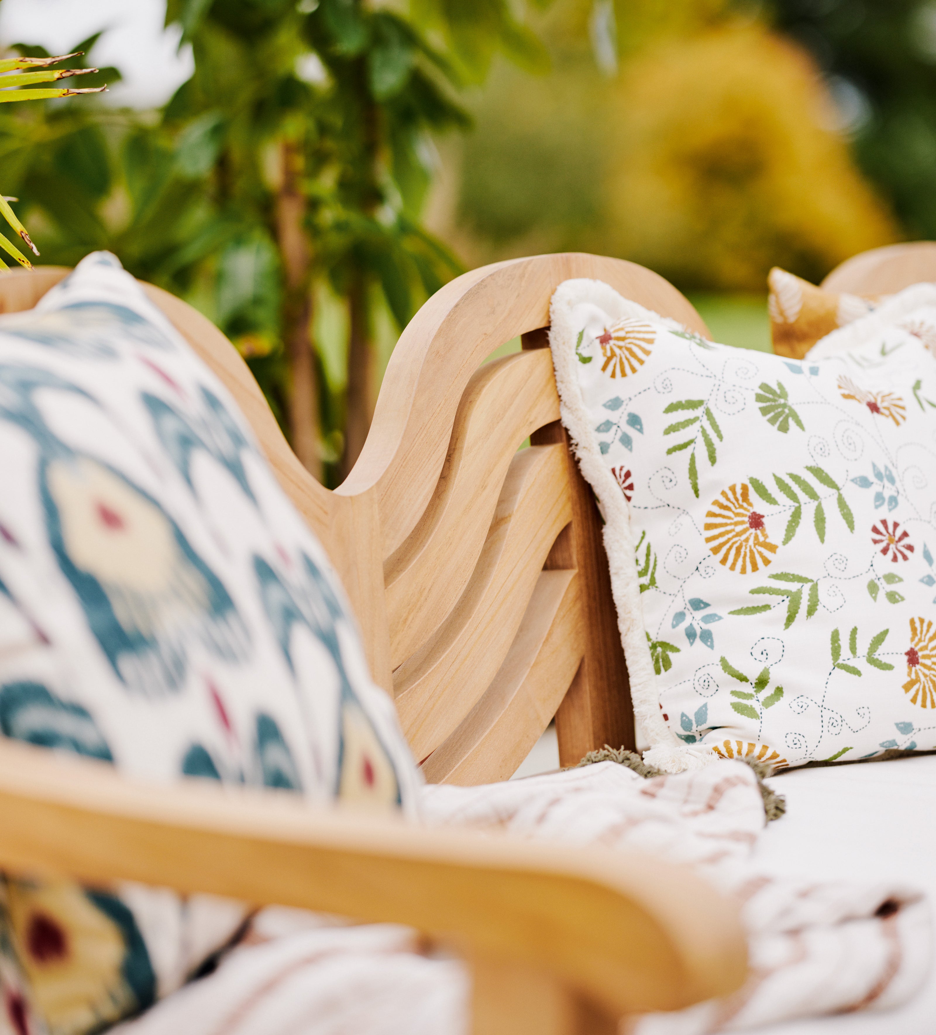 Pushpa Outdoor Cushion - Multi