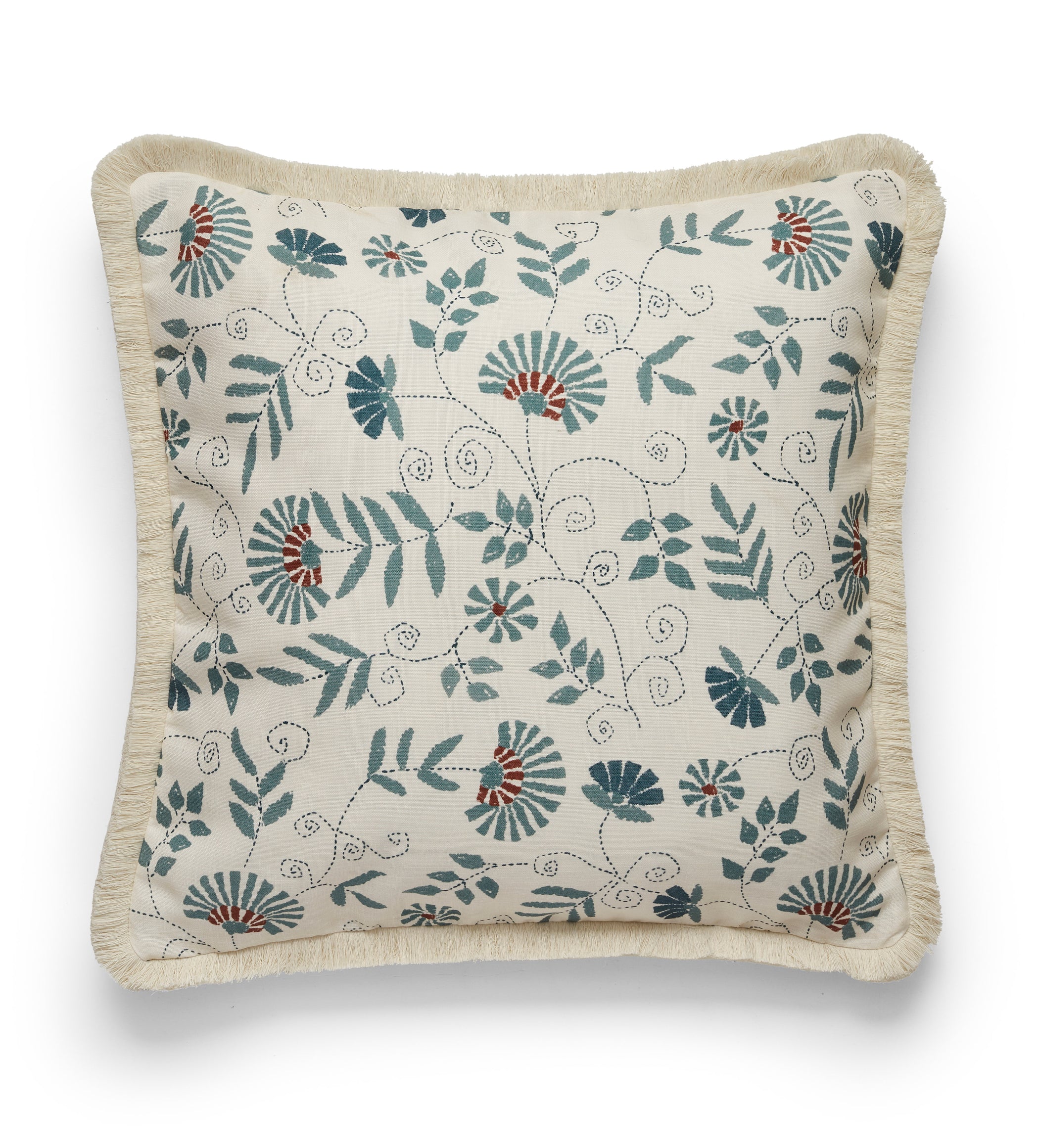 Pushpa Outdoor Cushion - Seafoam