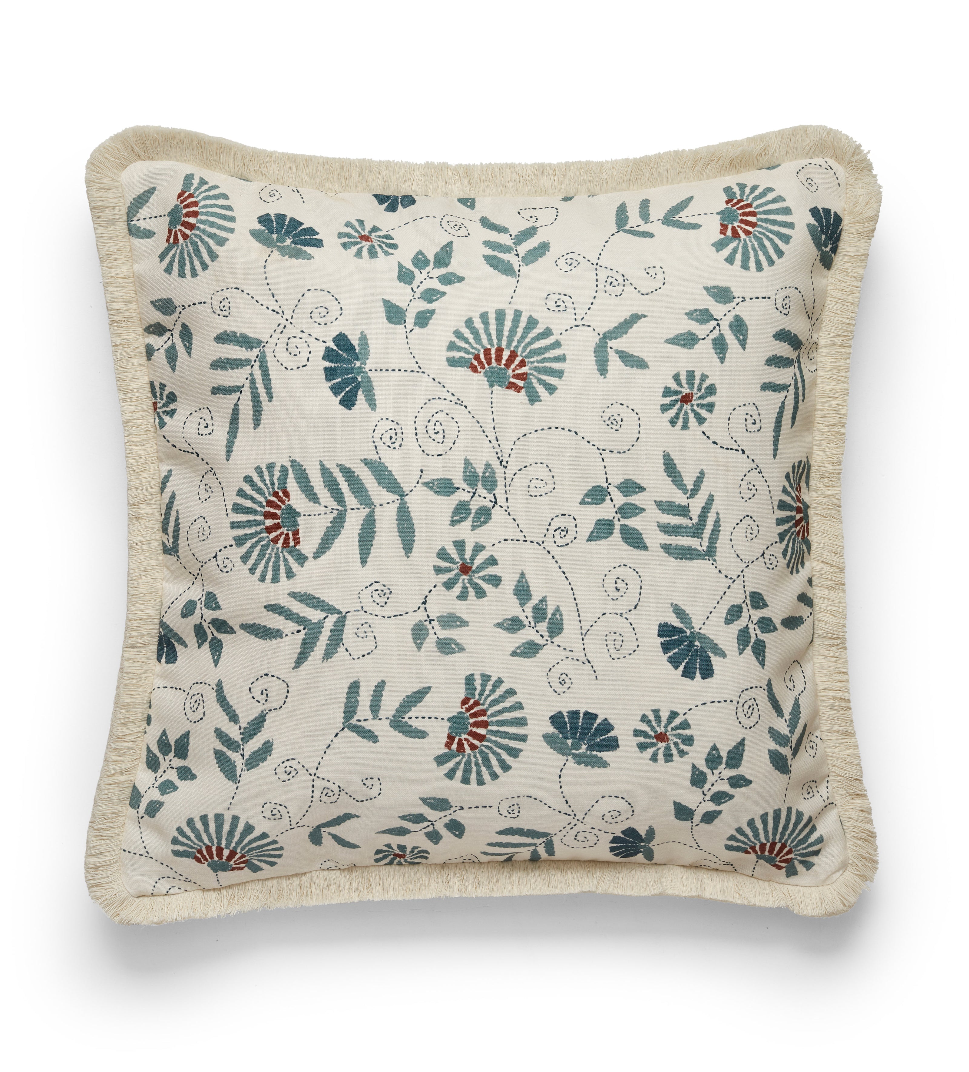 Pushpa Outdoor Cushion - Seafoam