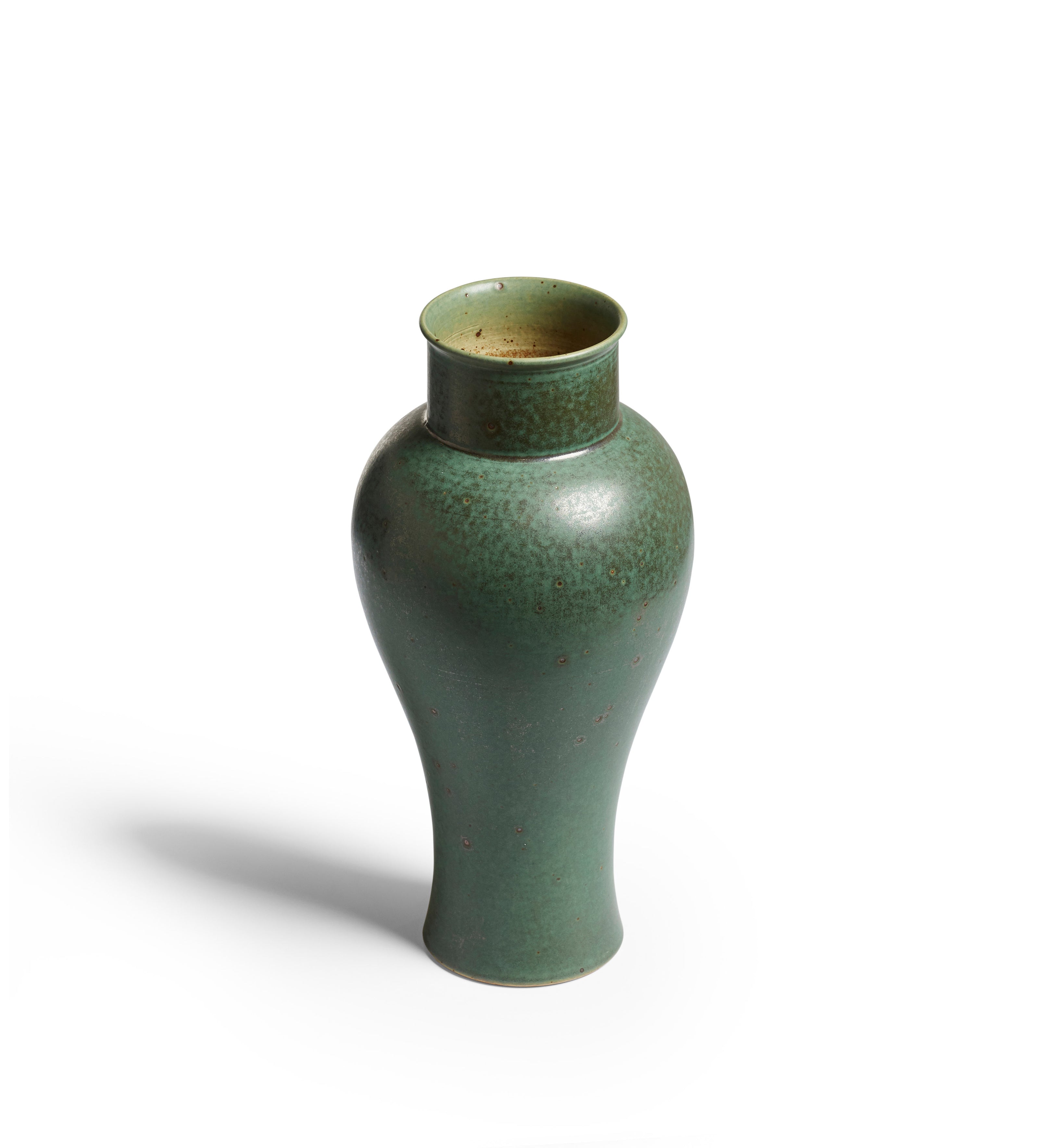 Qing Vase - Green