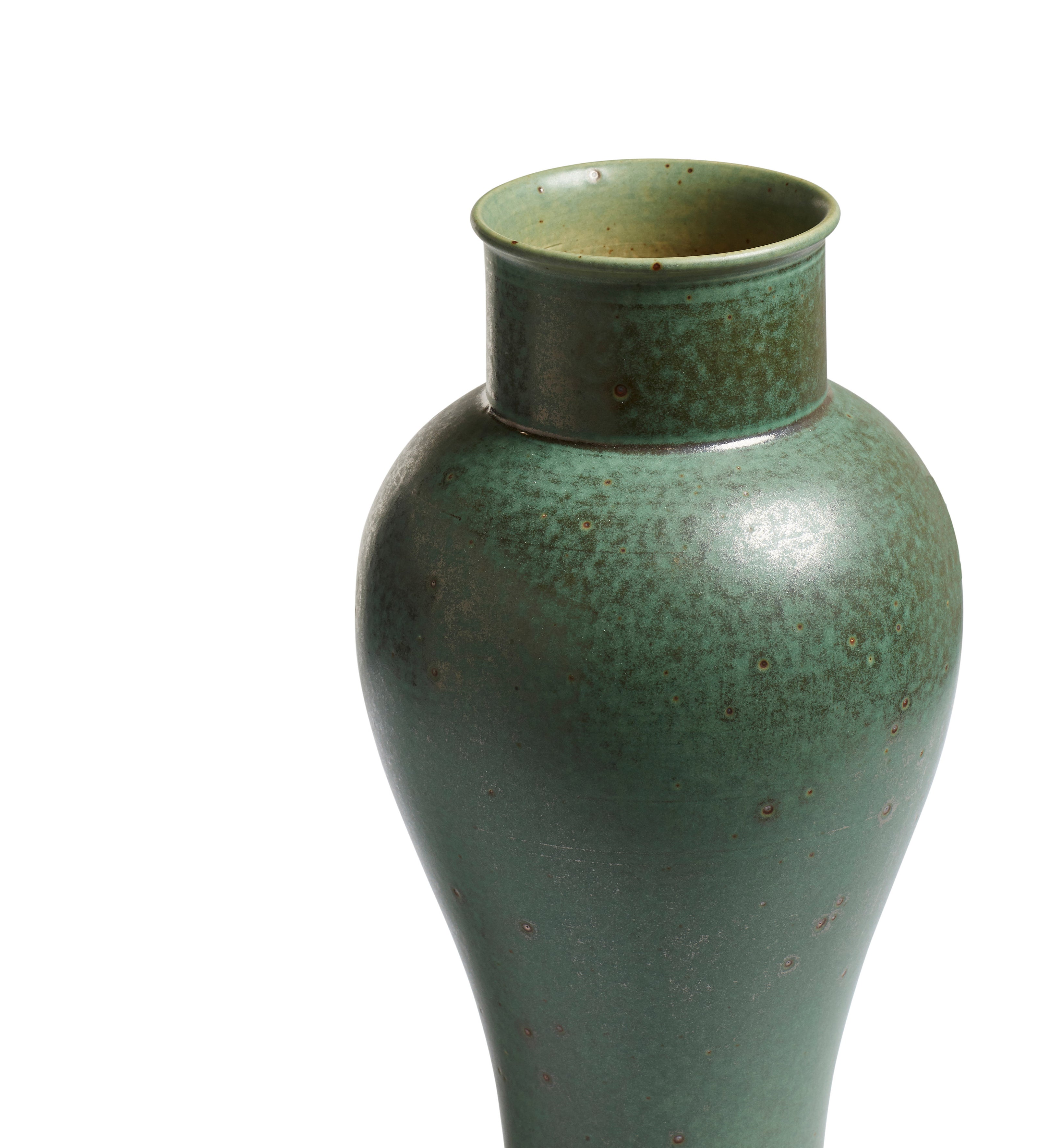 Qing Vase - Green