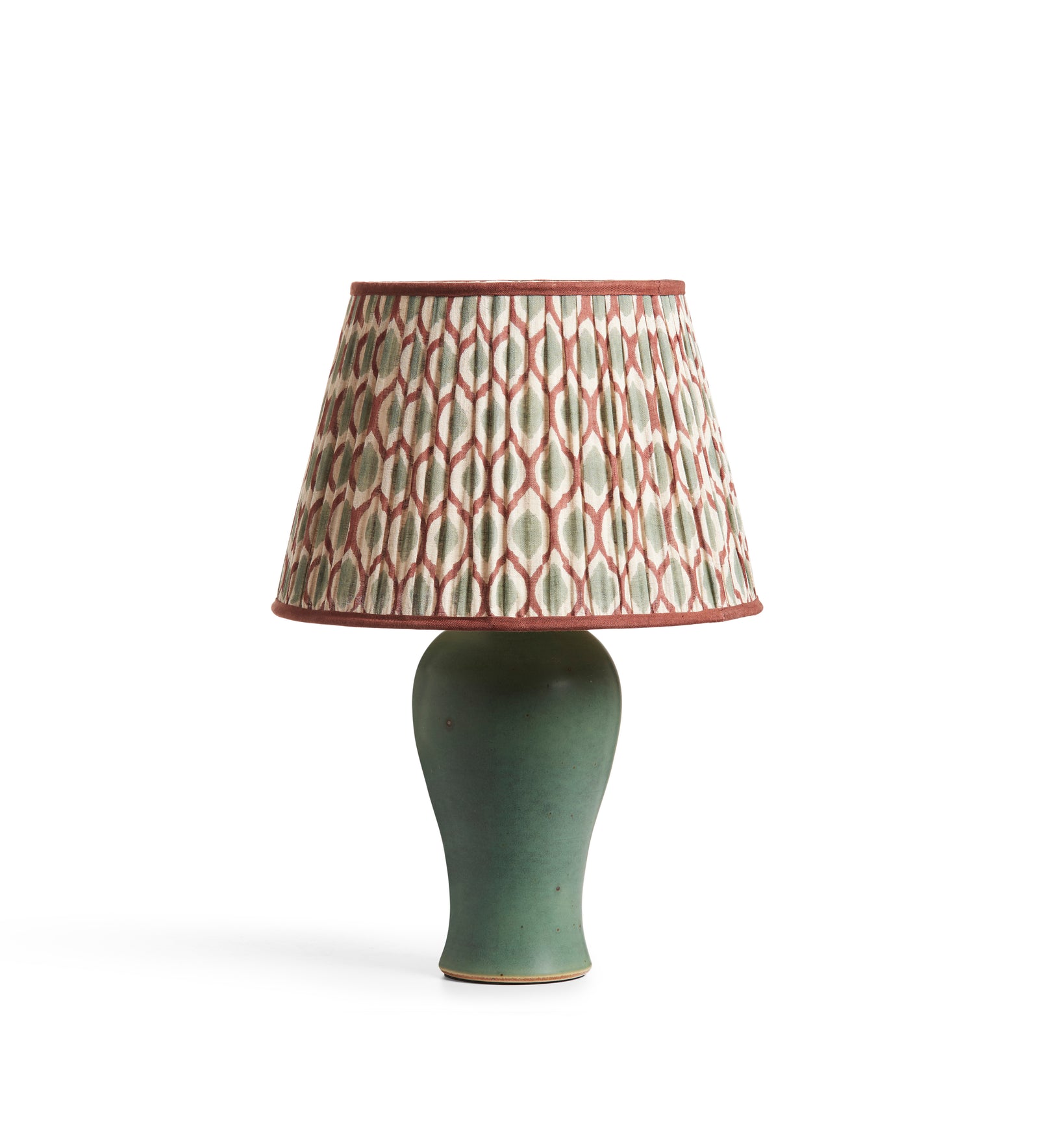Qing Table Lamp Base - Green