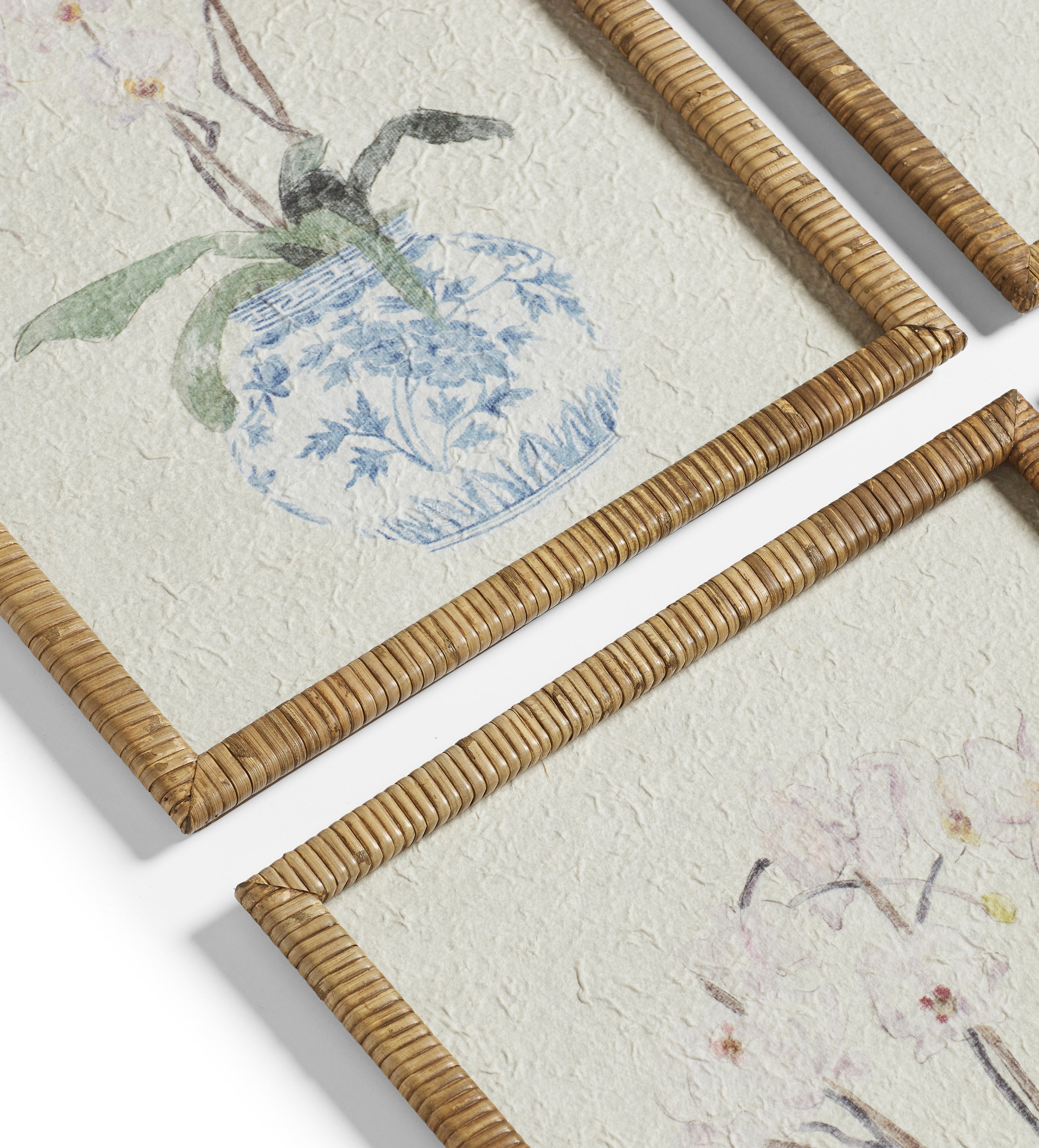 Quartet in Bloom Prints - Set of Four - Multi