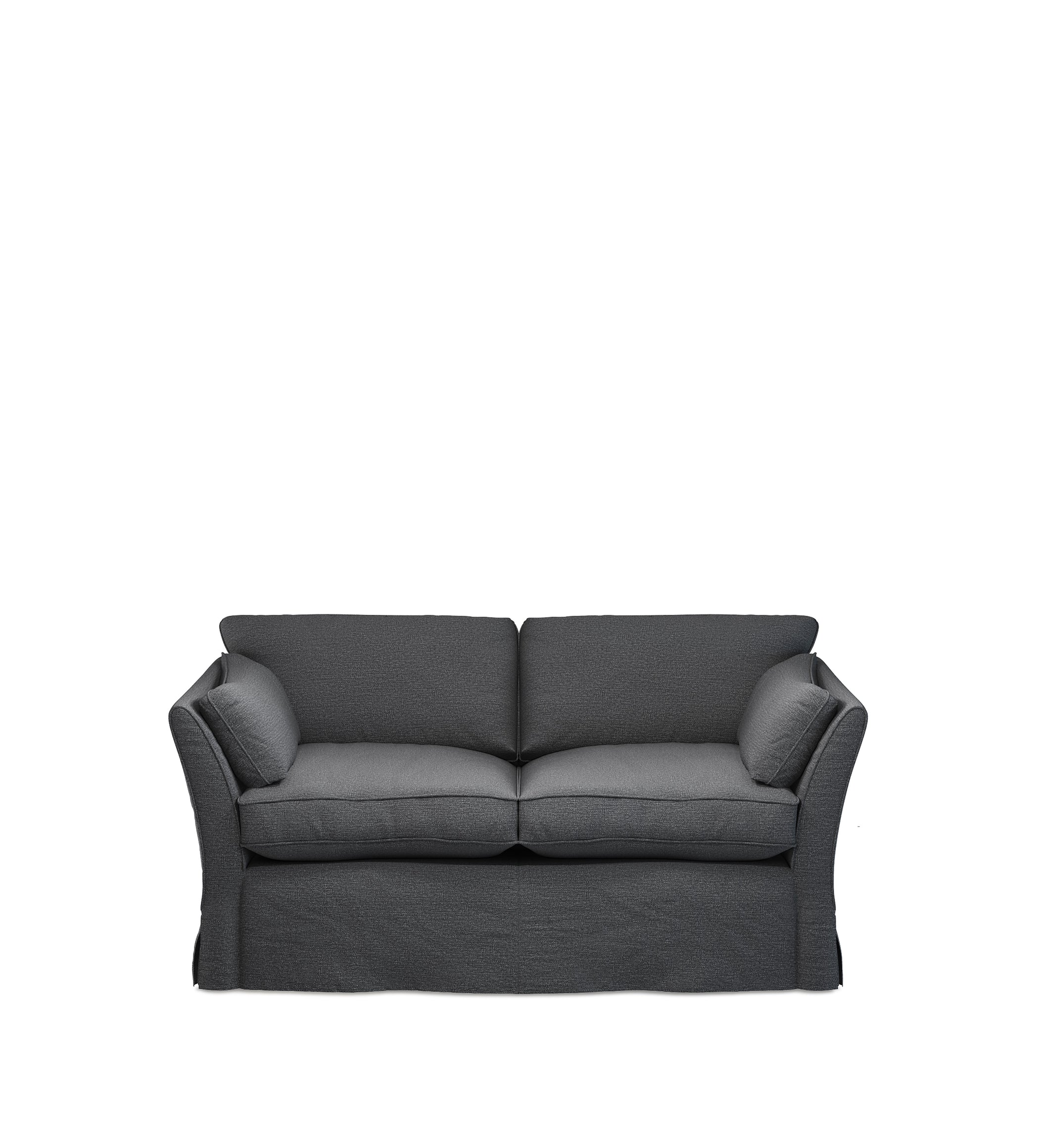 COVER ONLY - Radcliffe Clever Linen Loose Cover for 2-Seater Sofa - Anthracite
