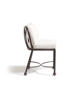 Rametto Garden Dining Chair - Ebony/Brown