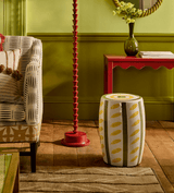 Rander Ceramic Stool - Spruce/Yellow