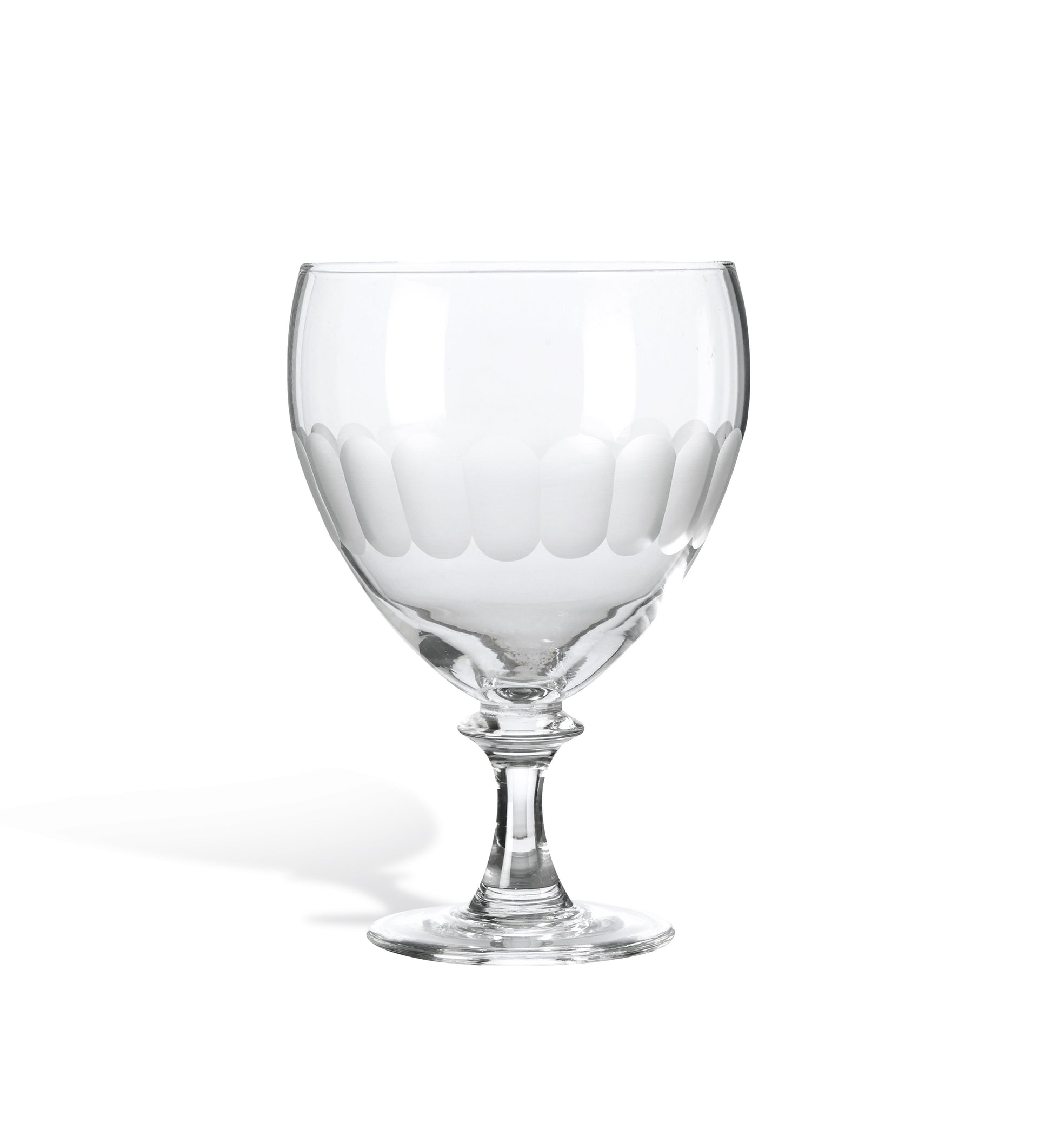Ranelagh Large Goblets Set Four Clear
