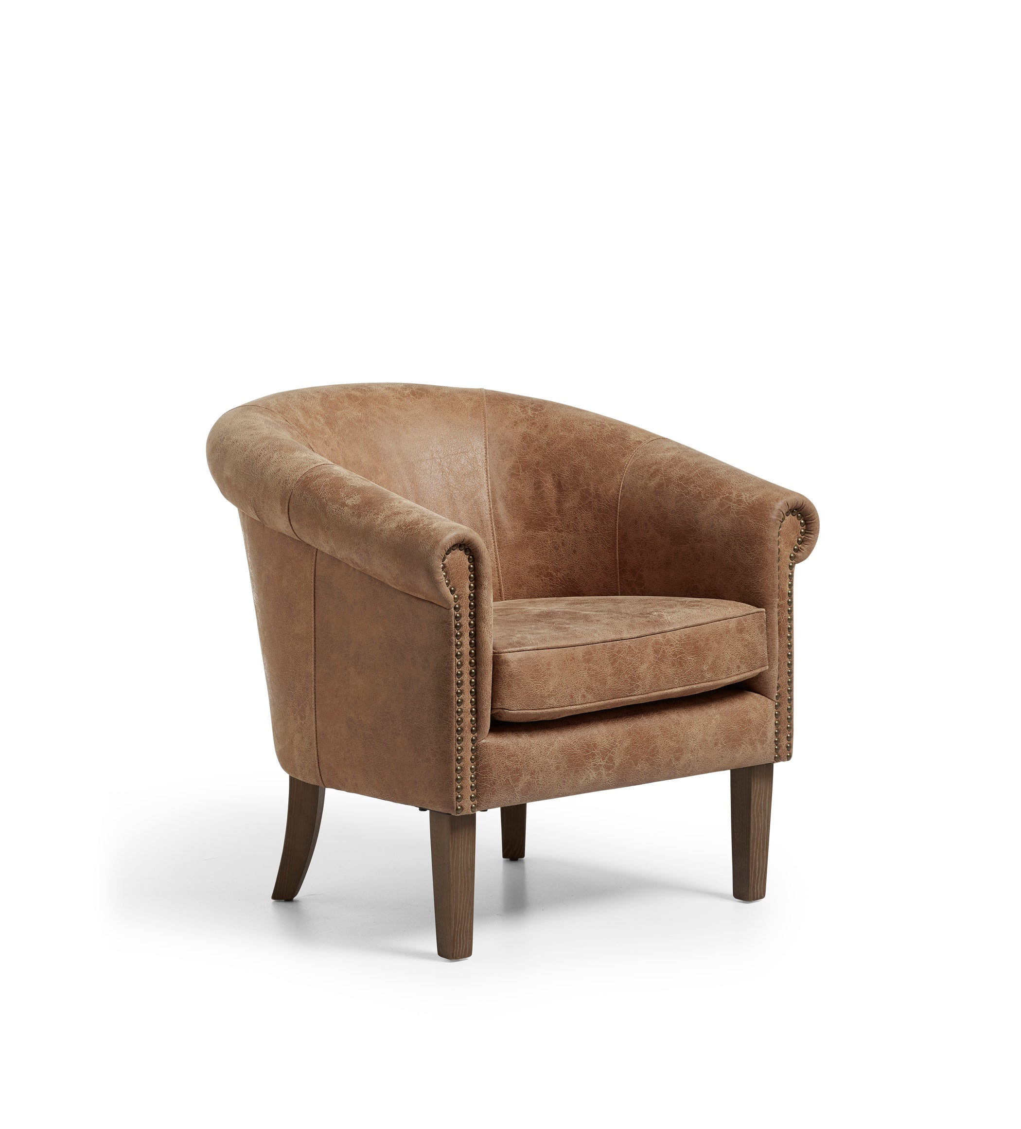 Regne Armchair - Aged Tobacco