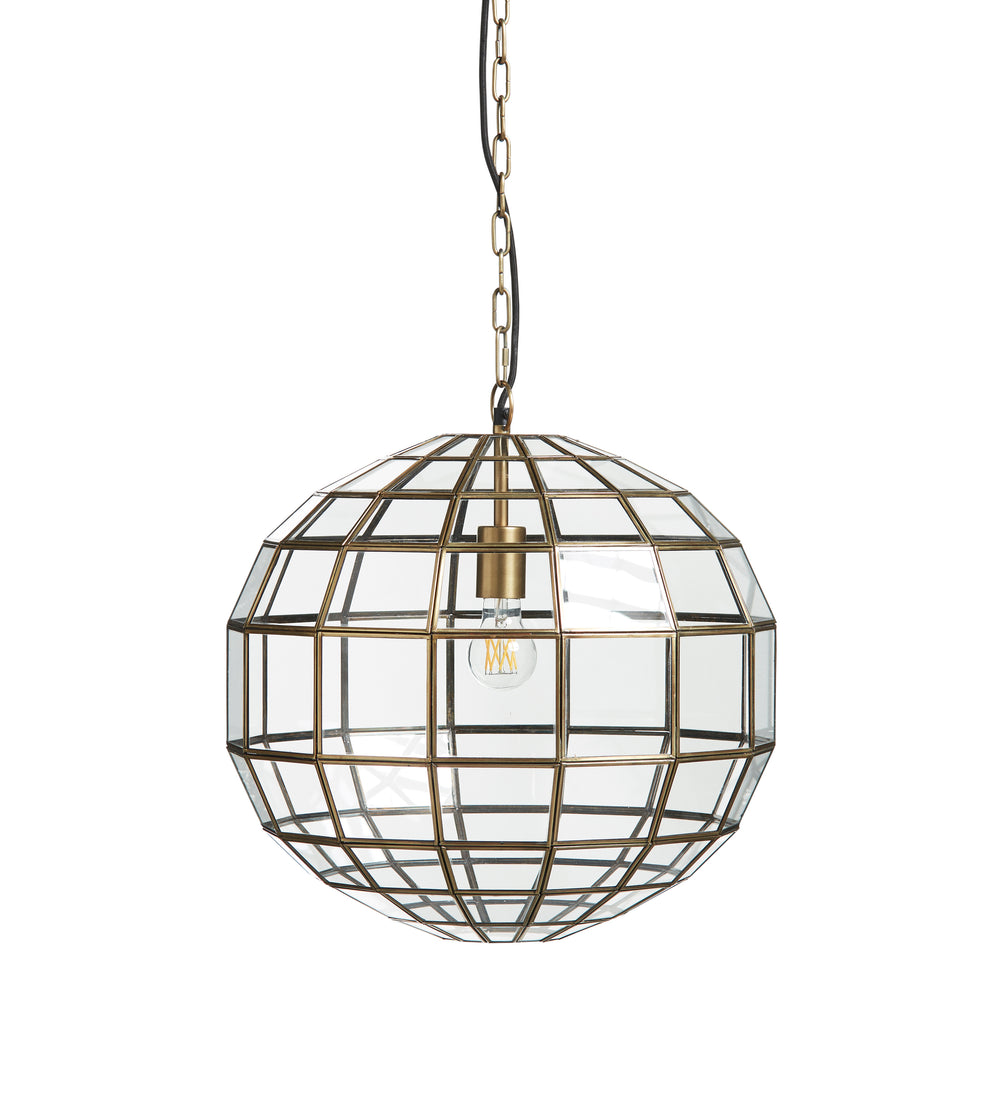 Rennell Pendant Lamp - Antique Brass