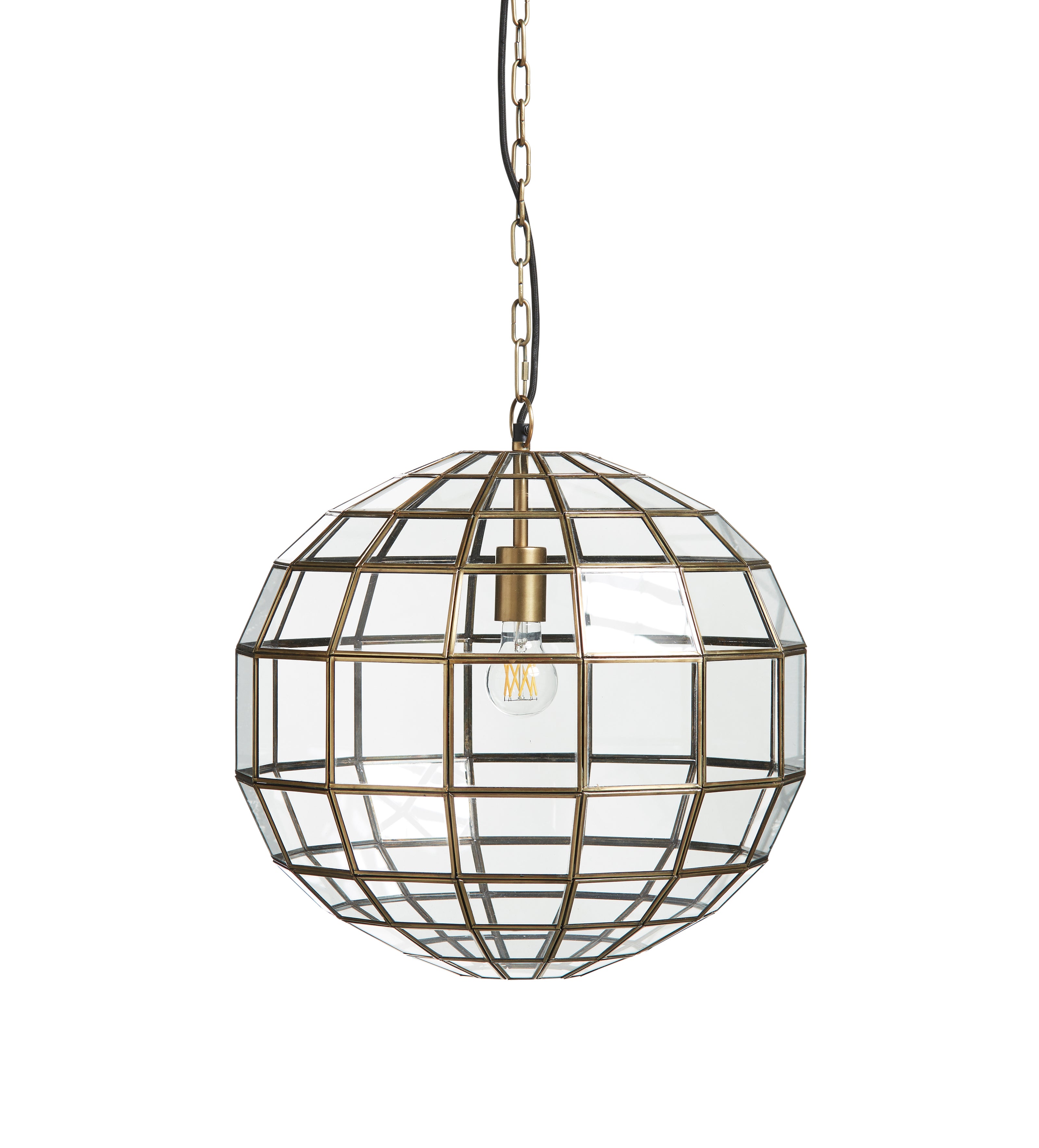 Rennell Pendant Lamp - Antique Brass