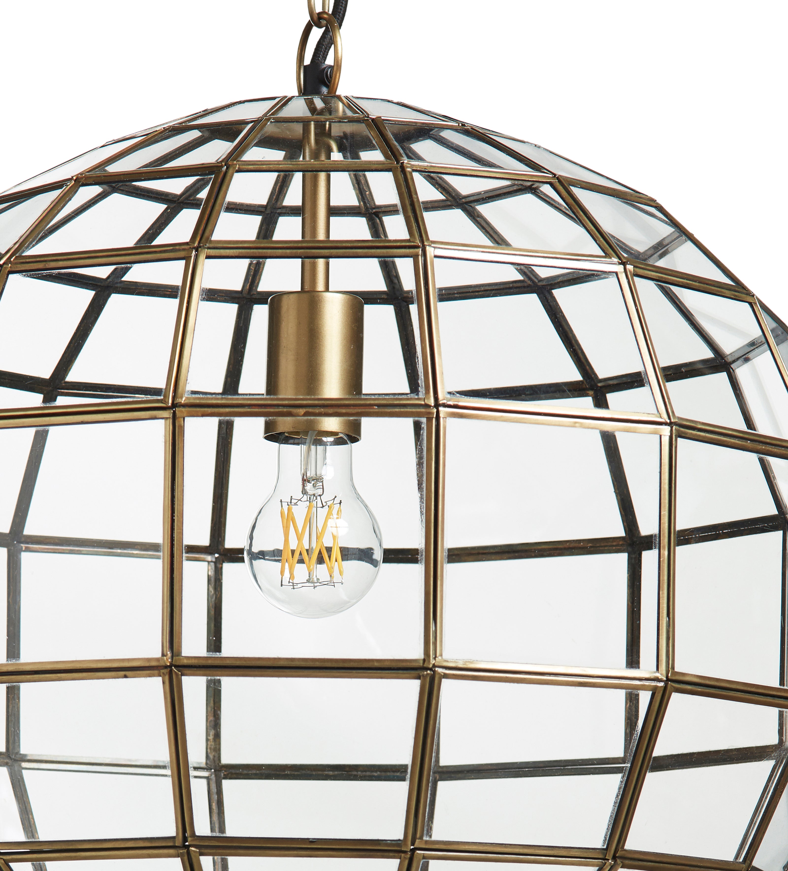 Rennell Pendant Lamp - Antique Brass