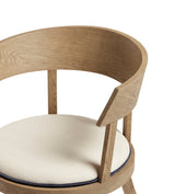 Rhodri Dining Chair - Weathered Oak