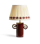 Rocaille Table Lamp Base - Red
