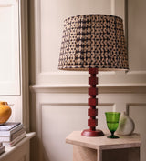 Romneya Silk Pleated Lampshade 45cm - Dark Blue
