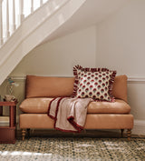 Rosina Linen 2-Seater Sofa - Apricot