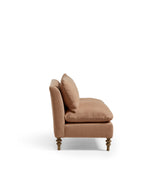 Rosina Linen 2-Seater Sofa - Apricot