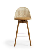 Rotan Bar Stool - Natural