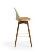 Rotan Bar Stool - Natural