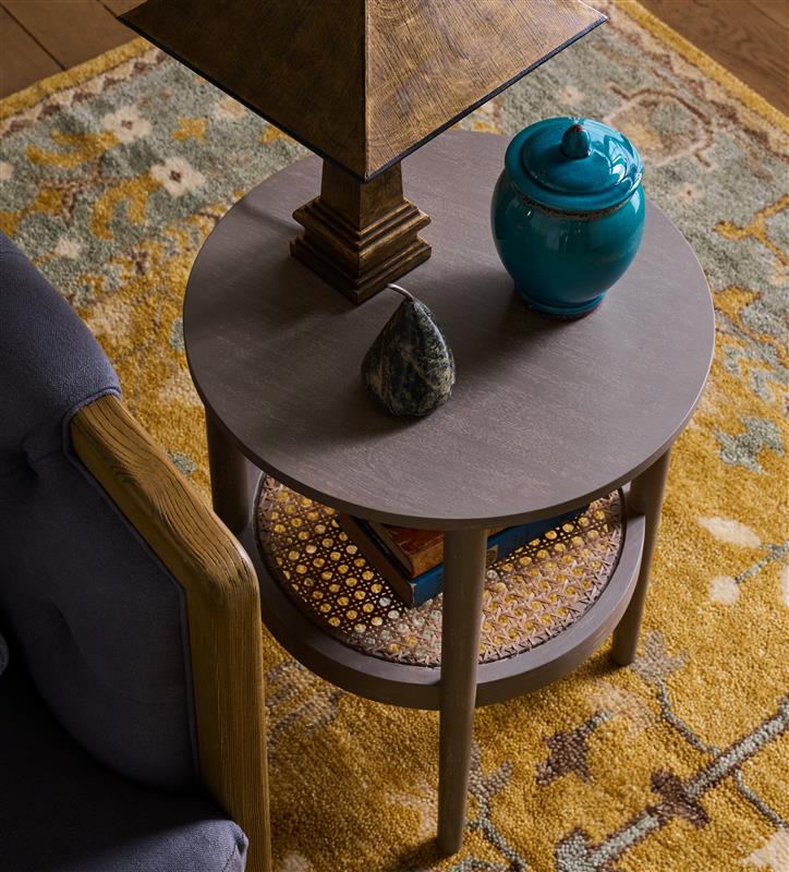 Rotundus Side Table - Silver Birch