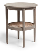 Rotundus Side Table - Silver Birch
