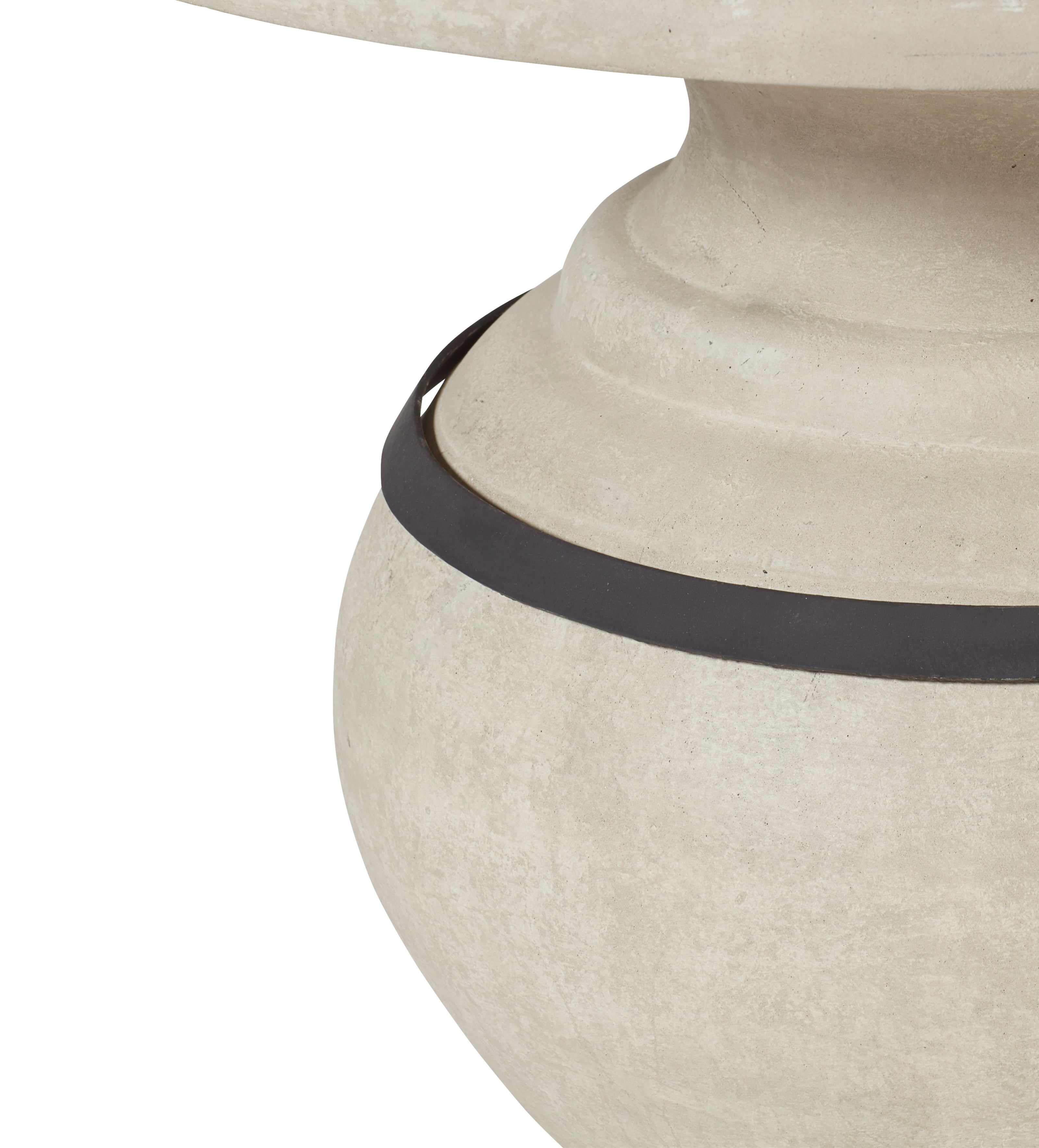 Callanish Round Indoor/Outdoor Dining Table - Pebble Grey