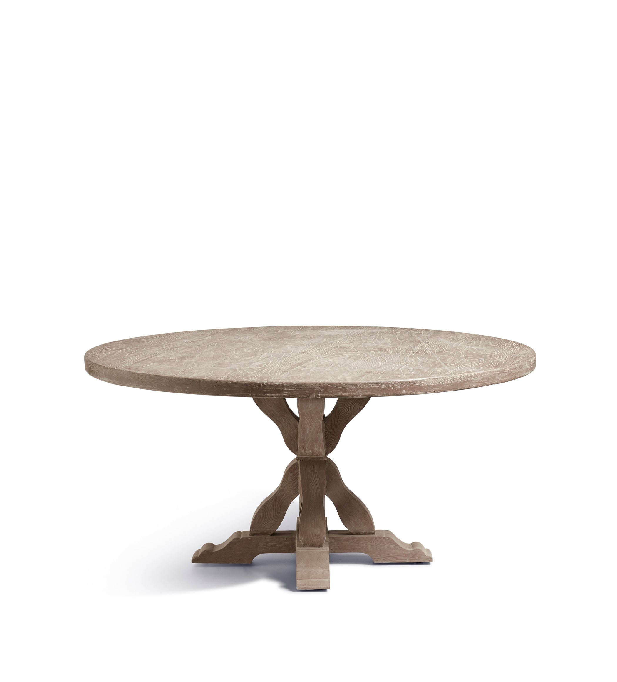 Conisbrough Round Indoor/Outdoor Dining Table - Grey
