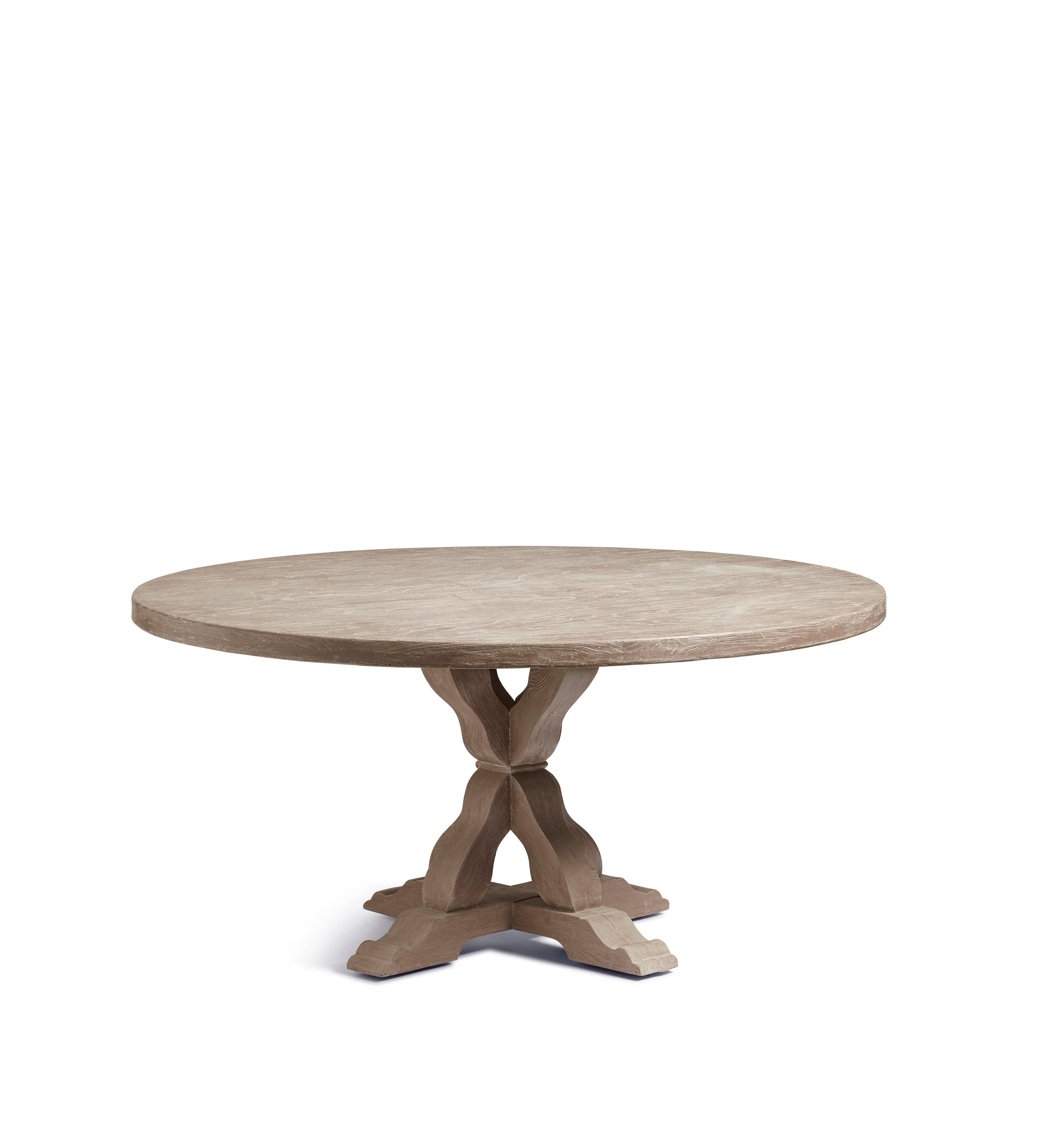 Conisbrough Round Indoor/Outdoor Dining Table - Grey