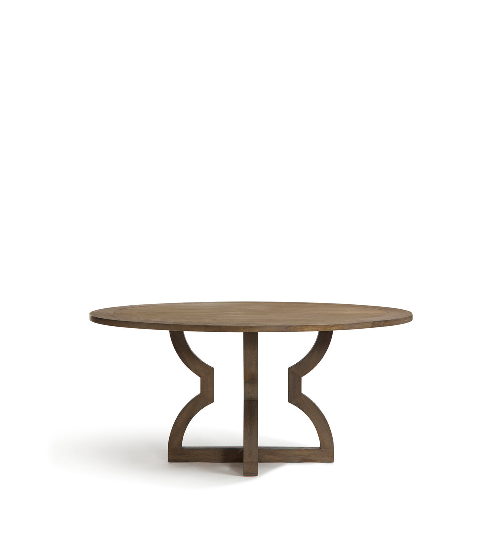 Kaishu Round Dining Table - Watered Grey