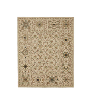 Roxana Rug 244x305cm - Sage Green | OKA