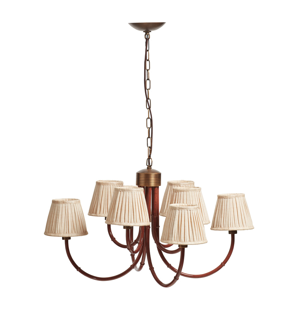Rutila Chandelier - Earthy Red