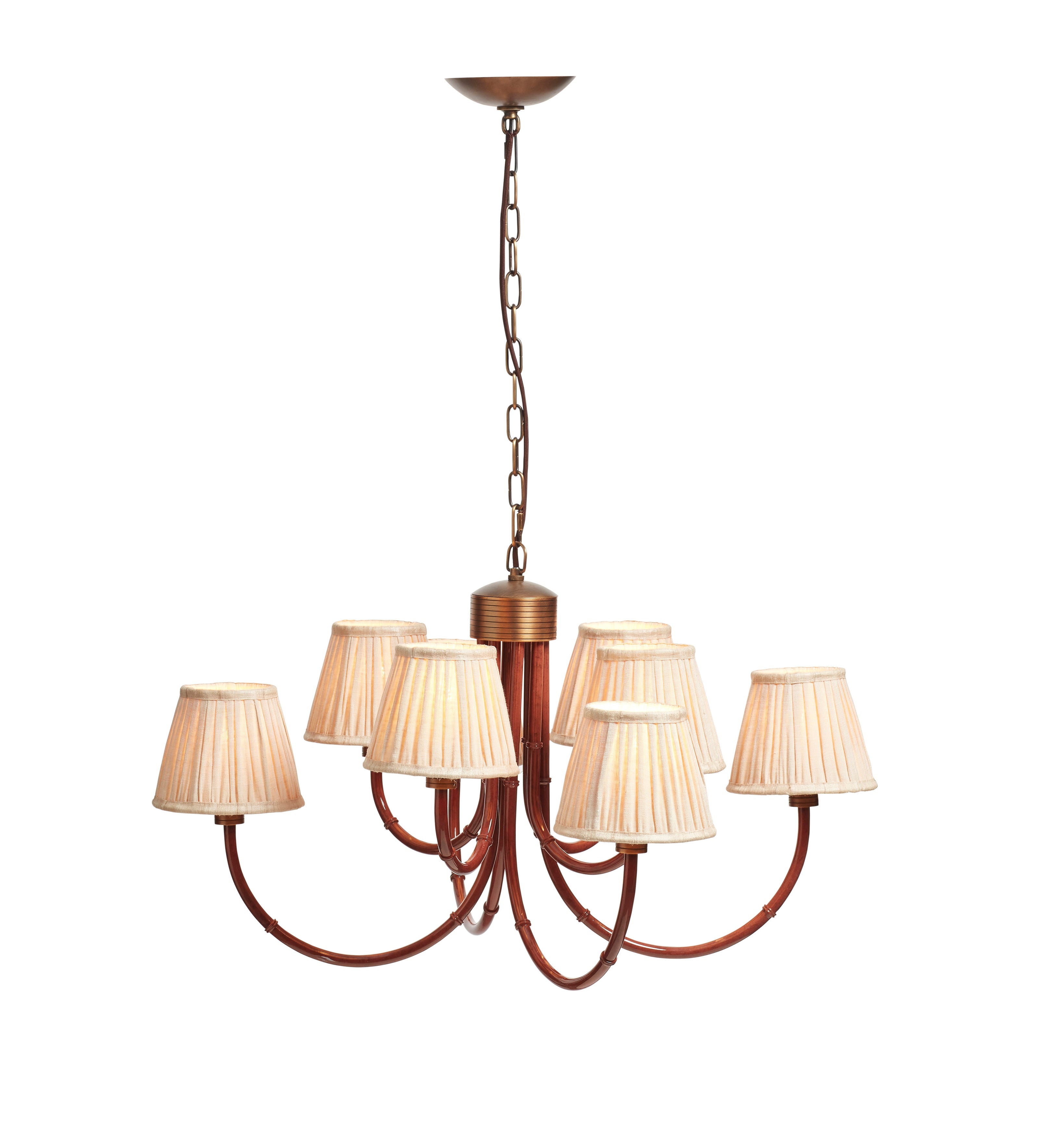 Rutila Chandelier - Earthy Red