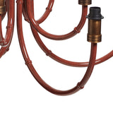 Rutila Chandelier - Earthy Red