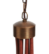 Rutila Chandelier - Earthy Red