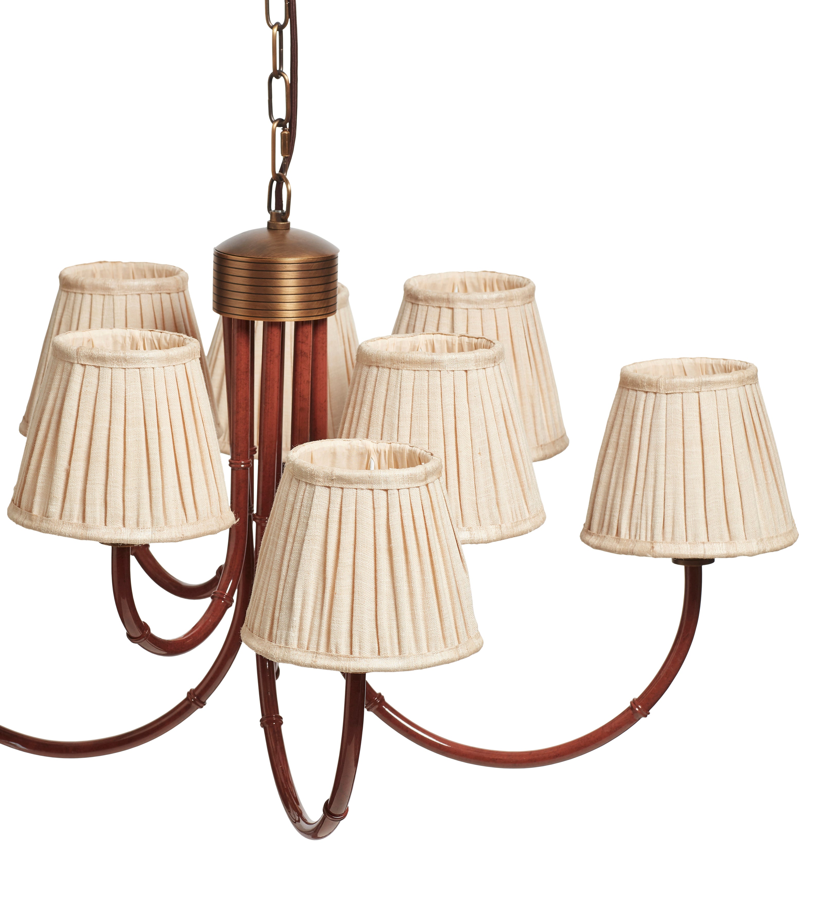 Rutila Chandelier - Earthy Red