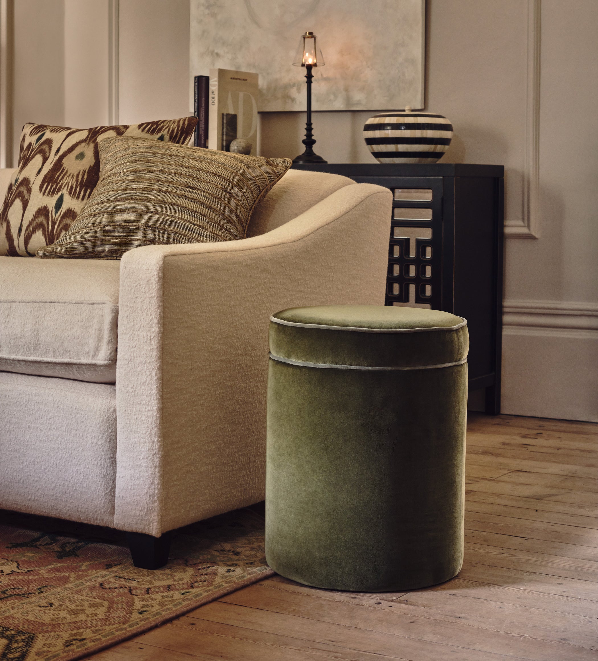Samena Ottoman - Spruce