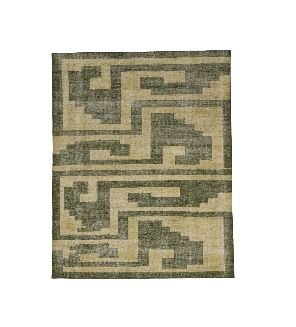 Sefa Rug 244x305cm - Distressed Green