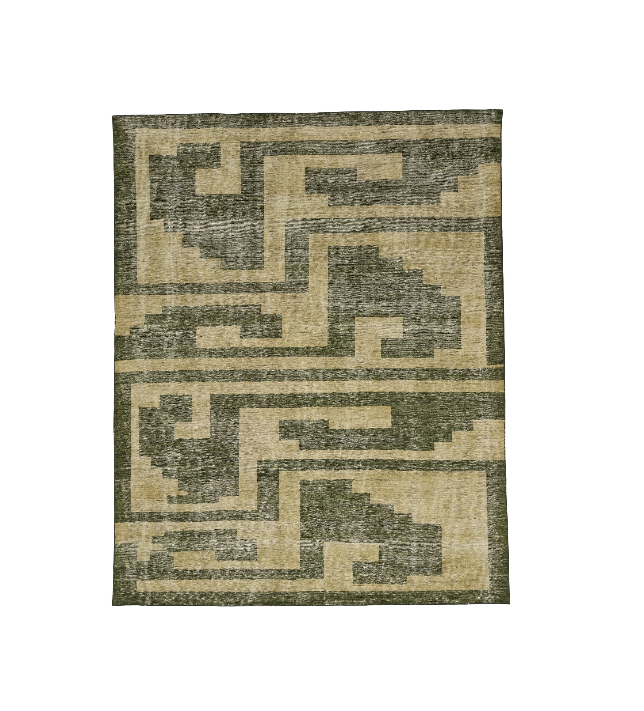 Sefa Rug 244x305cm - Distressed Green
