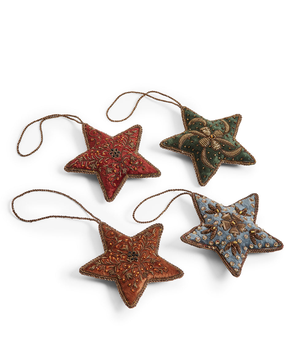 Selina Hanging Decorations - Set of Four - Multi