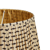 Serigraph Silk Pleated Lampshade 45cm - Jet