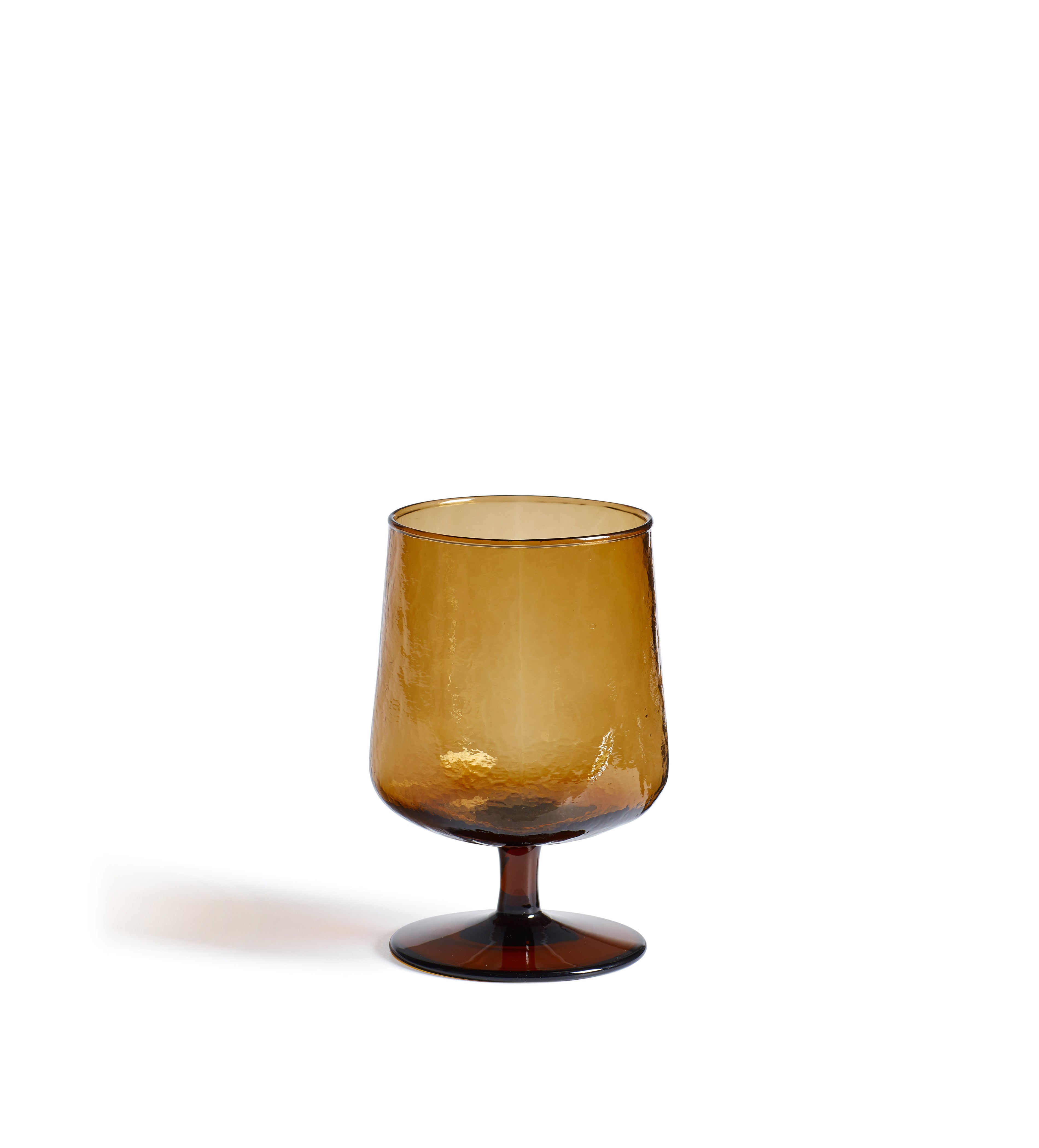 Amos Goblets - Set of Four - Bronze | OKA