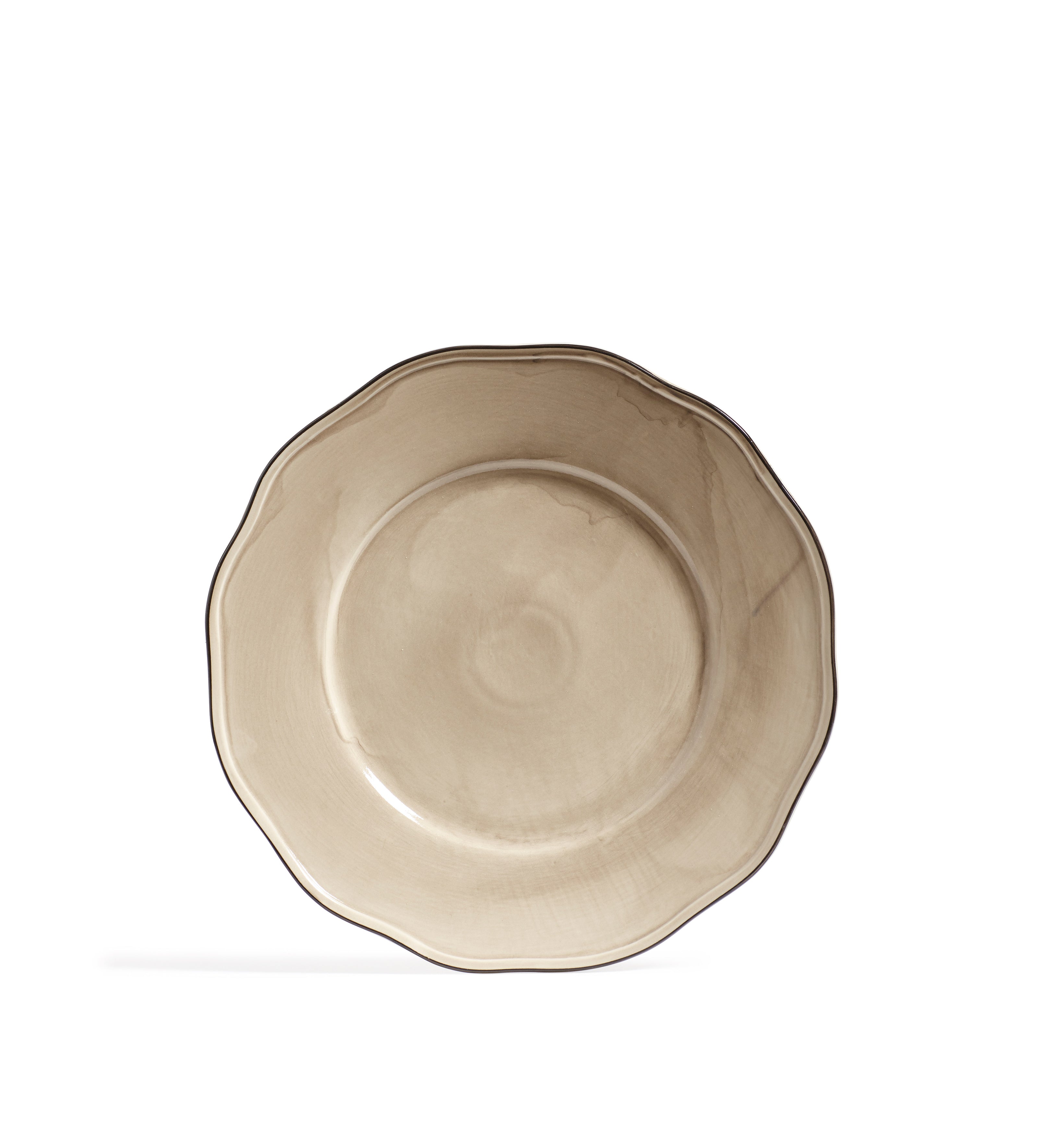 Winslow Dinner Plates - Set of Four - Dove Grey