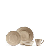 Winslow Dinner Plates - Set of Four - Dove Grey