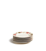 Sheki Side Plates - Set of Six - Olive