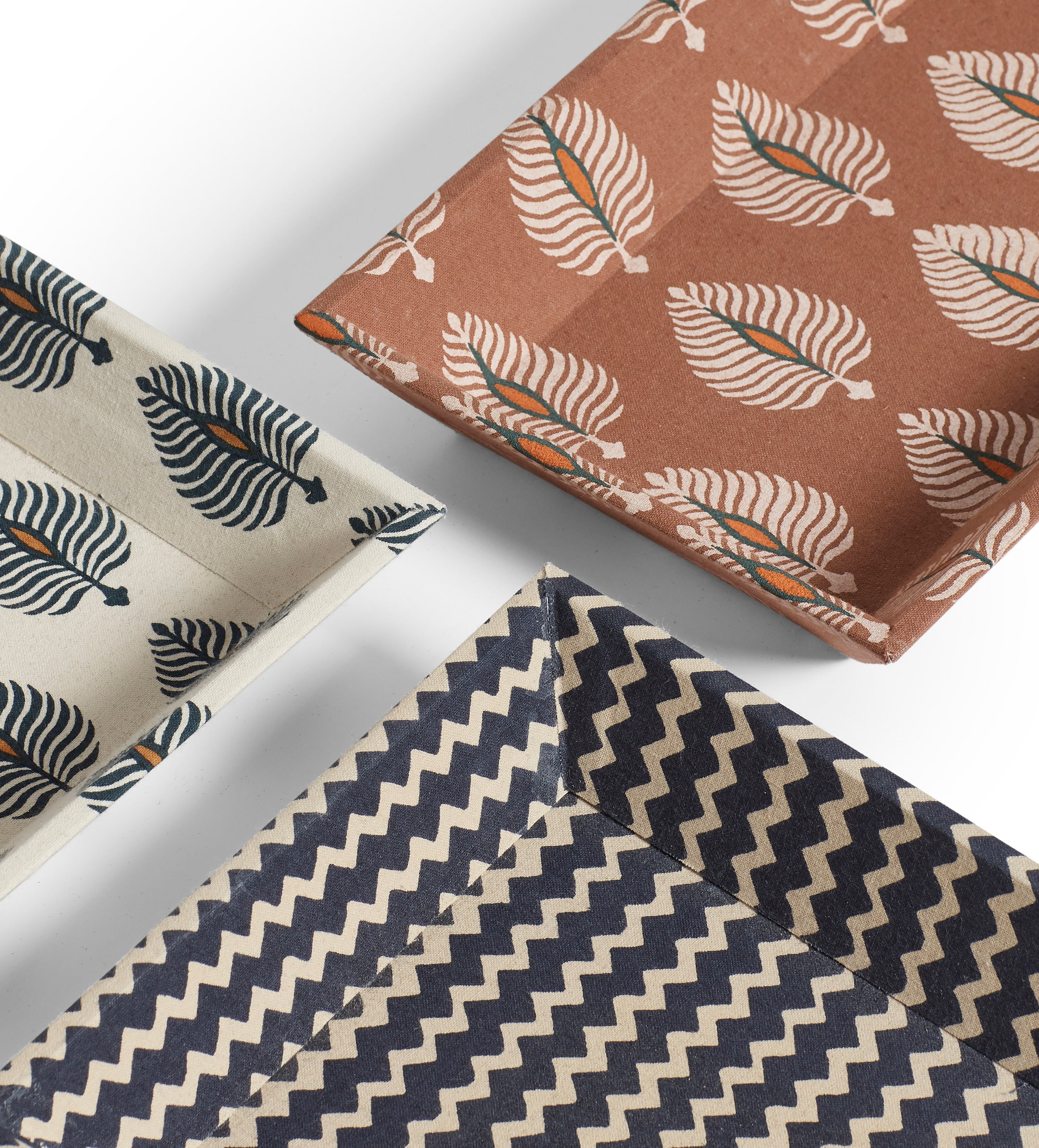 Ocellus and Grassetto Trays - Set of Three - Multi