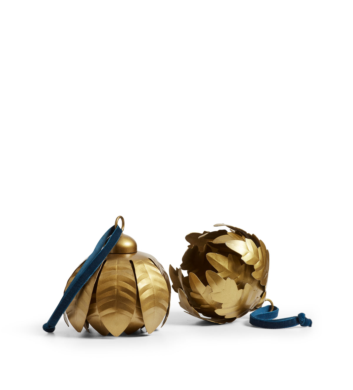 Arbora Baubles Pair - Antique Gold