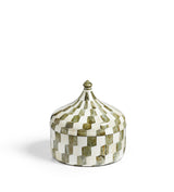 Severini Lidded Pot - Green