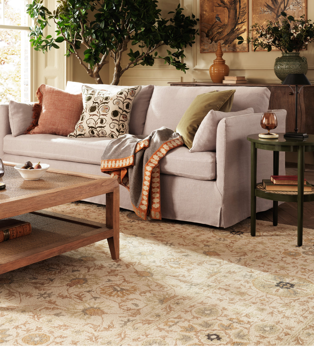 Sheki Cushion Cover - Spruce